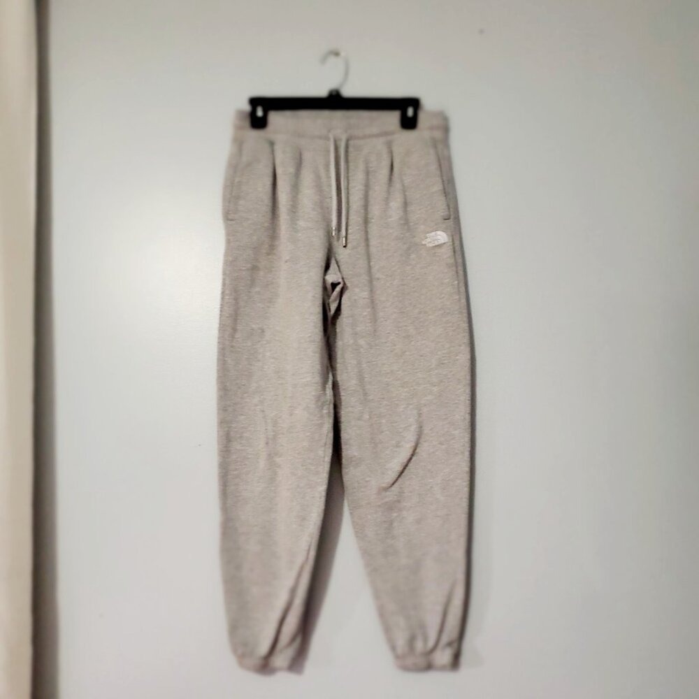 North Face Jogger Sweatpants Small Gray Cozy Lounge Athleisure Activewear - Picture 10 of 10